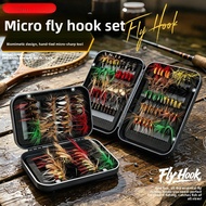 Lure Fly Hook Micro Bait Set Poison Mosquito Insect Bee Imitation Butterfly Fly Fishing Fly Bait Imi