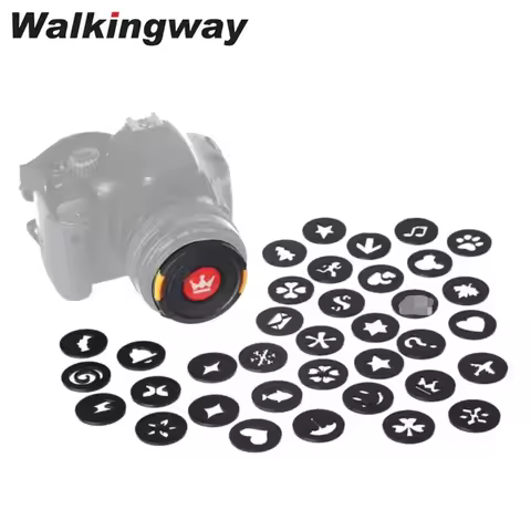 Bokeh Effect Lens Cap Cover Filter Bokeh Lens Cap camera lens Kit for Artistic Romantic Creative Nig