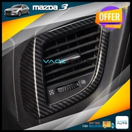 Mazda 3 BM / BN  Interior Decoration Center Console Front Aircond Lining Carbon 2013 - 2018 Car Acce