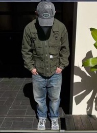 Madness 寬鬆重磅做舊洗水牛仔褲