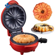 Mini Cake Maker   Double-Sided Heating Portable Bundts Cake Maker  Electric Cupcake Maker for Breakf
