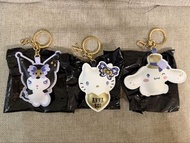 台灣寄出 7-11代購 Anna Sui x Sanrio 皮革鑰匙圈 指定款 (現貨剩 Kuromi / 玉桂狗 / Kitty 愛心) 運費順豐到付