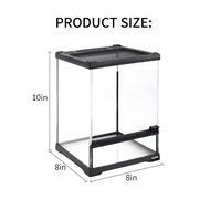 Exo Terra Glass Terrarium with Mesh Top / Exo Terra 頂部有網罩玻璃飼養箱