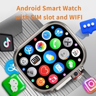 Smart Watch With Sim Slot And Wifi Camera 4G/5G Smart Watch 9 Ultra 2Inch APP Download Video Call GPS Card WIFI Google Maps Android Smartwatch Waterproof VS X8 Ultra G1B DQIJ