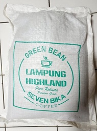 Green Beans Robusta Lampung Highland [Biji Kopi Mentah] Grade1 15 KG