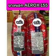 ยางนอกเรเดียล คาเมล 110/80-14,140/70-14 CM562 สำหรับรุ่น AEROX155 (ไม่ใช้ยางใน)