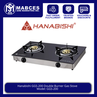 Hanabishi GGS-200 Double Burner Gas Stove