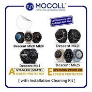 Mocoll Anti-Glare (Matte)/ Explosion Proof HD Screen Protector Garmin Descent Mk3/ Mk3i/ Mk2i/ Mk2s/