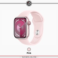 apple watch series 9 2023 41mm 45mm garansi resmi ibox indonesia - pink 41mm inter