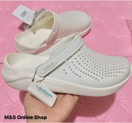 รองเท้าหัวโต Crocs Lite Ride M4-M11 สีขาว