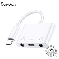BSUNS1 USB C Sound Card Phone Laptop Live Broadcast 3.5mm Audio Stereo 3 in 1