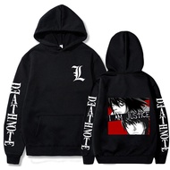Yagami Light  L·Lawliet Death Note Men's Hoodie Sweatshirt Men Womnen Fashion Brand Design Pullover 