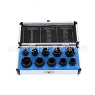 Nut Broken 10pc Nut Removal Kit Removal Tool Cross-Border Kit Screw Tool Machine Repair Kit V9QA