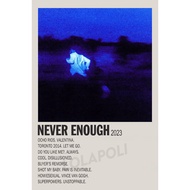 Never Enough Album Cover Poster - Daniel Caesar