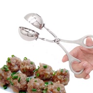 Creative Meatball Maker Kitchen Stainless Steel Scissors Clip Kitchen Pill Dumplings Ball O8