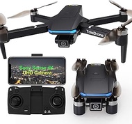 Toladrone Drone with Camera 4K UHD for Adults, GPS Drones with Brushless Motor, 5G FPV Transmission,