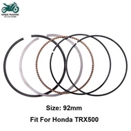 92Mm 3 6C1 Motorcycle Piston Ring Kits For Honda Trx500fa5 Fa6 Fa7 FE Fe1 Fe2 Fm1 Fm2 Fm5 Fm6 Fm7