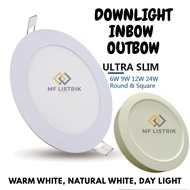 LED Downlight LED Downlight Inbow Outbow 6W 9W 12W 18W 24W Home Ceiling Light