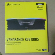 CORSAIR VENGEANCE RGB 32GB DDR5 6600