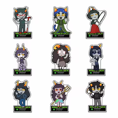 Anime Homestuck 10cm Acrylic Stand Gamzee Makara Tabletop Decorations Accessories Decor Gifts Exquis