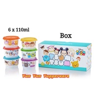 Tupperware Disney Tsum Tsum Gift Set Snack Cup (3PCS / 6 PCS) 110ml with Box