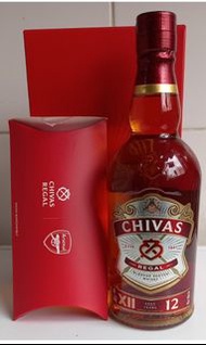 Chivas Regal 12年威士忌阿仙奴毛巾禮盒