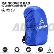 Rain Cover Bag Aimpro 60L Raincover Carrier Ransel Tas Gunung Keril