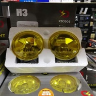 3.5 inches universal car fog lamp spot light sportlight yellow white 2 Pcs