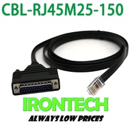 CBL-RJ45M25-150 line RJ45 to DB25 pin cable line to network switch interface industrial control line