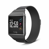 [Local Seller] Compatible with Fitbit Ionic Bands, Metal Stainless Steel Size Strap Comfortable Adjustable Closure