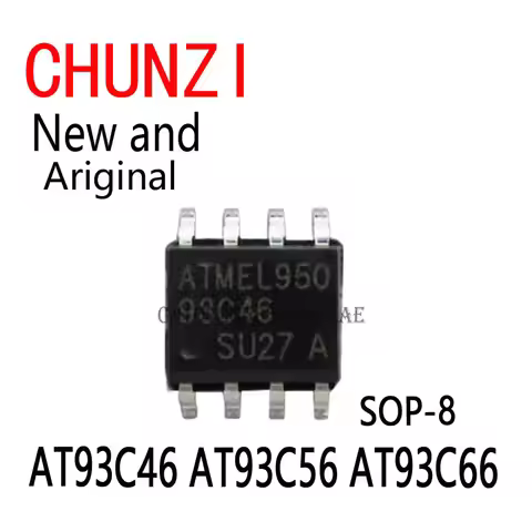 10pcs New and Original IC Chip 93C46 93C56 93C66 SOP-8 AT93C46 AT93C56 AT93C66