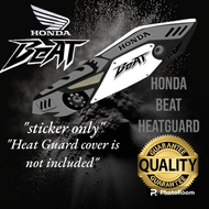 HONDA BEAT HEATGUARD STICKER/HONDA BEAT DECALS/HONDA BEAT ACCESSORIES
