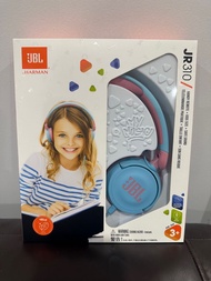 JBL JR310 有線兒童耳機 - 粉藍色