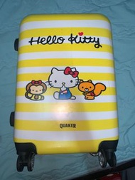 hello kitty 行李箱 20吋 黃色