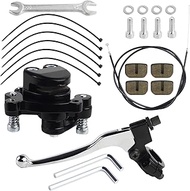 FLYPIG Mini Bike Brakes Kit with 7/8" Brake Lever Caliper Cable Replacement Parts for Coleman CT100U
