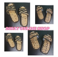 ABACA SLIPPER (FOR BOYS) BROWN COLOR NATIVE TSINELAS