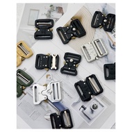 Popular Metal Buckle Function Quick Open Safety Lock Buckle Outdoor Luggage Belt Buckle Head 3cm Eye