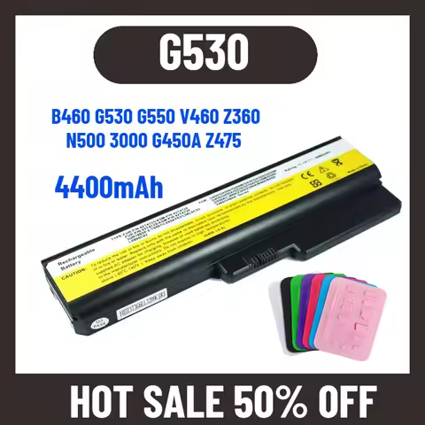 4400mAh for Lenovo B460 G530 G550 V460 Z360 N500 3000 G450A Z475 Laptop Battery