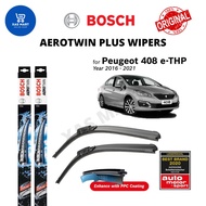 Genuine Bosch Aerotwin Plus Multi Clip Wiper Set for Peugeot 408 e-THP (30"/26")