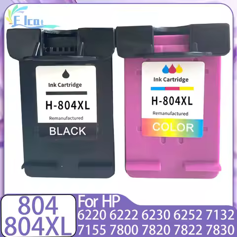 804 804XL Ink Cartridge Remanufactured For HP804XL 804 XL For HP Envy Photo 6220 6222 6230 6234 6252