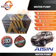 [AISIN] WATER PUMP - PERODUA MYVI 2005, MYVI 2011 LAGI BEST, MYVI 2015 ICON, ALZA, AVANZA(F601/F602)