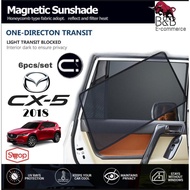 Magnetic Sunshade Mazda CX5 2018 - 2022 (6pcs) - TYPE A car sun shade sunshade car window sun shade