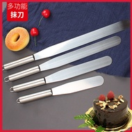 Imported Foreign Trade High Quality Steel Handle All Stainless Steel Butter Knife Cake Spreading Knife Scraper Palette Knife Baking Tool