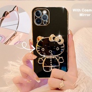 Case Cermin Rias Makeup OPPO Reno 8T 4G Reno 8re7 Reno 6 Reno 6Z Reno