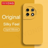 For OnePlus11 Case YIYONG Square Liquid Silicone Soft Cover For OnePlus 11 11R 10 Pro One Plus 13 13