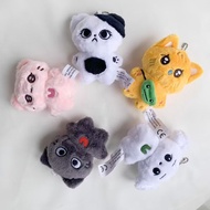 [HOT SALE] NewJeans DANIELLE Jinwenchi MINJI Jiang Haerin Black White Cat Little Doll Keychain