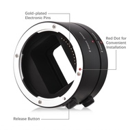 Andoer Auto Focus Automatic Extension Tubes 12mm + 24mm Z Mount Macro Photography Tube Compatible wi