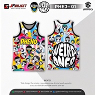 （basketball jersey）PERSONALIZE SURNAME & NUMBER PREMIUM BASKETBALL JERSEY / SHORT (PHENO)