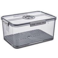 Bread Box Airtight Bread Boxes Time Recording Bread Storage Container for Kitchen Counter with Lid B
