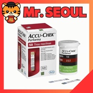 [ACCU-CHECK] Performa Blood Glucose Test Strips 100 Strips (50 x 2 Boxes) | Compatible with Accu-Che
